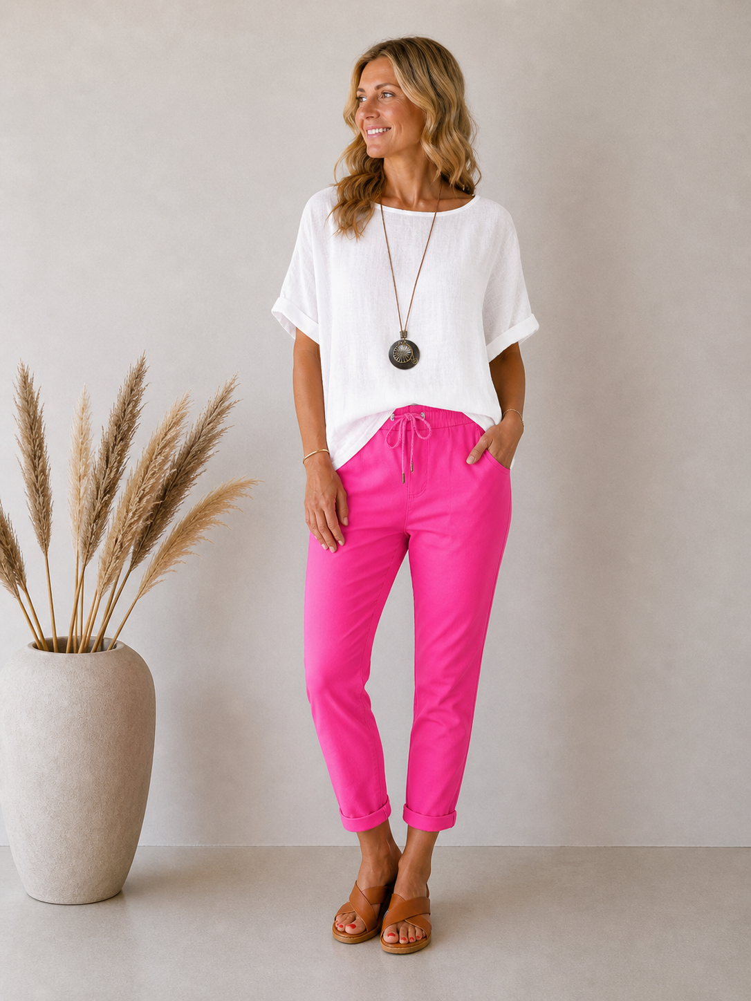 TØJHUSET 70|MAGIC PANTS|PINK