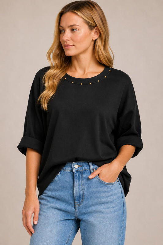 Agnes Sweatshirt - sort