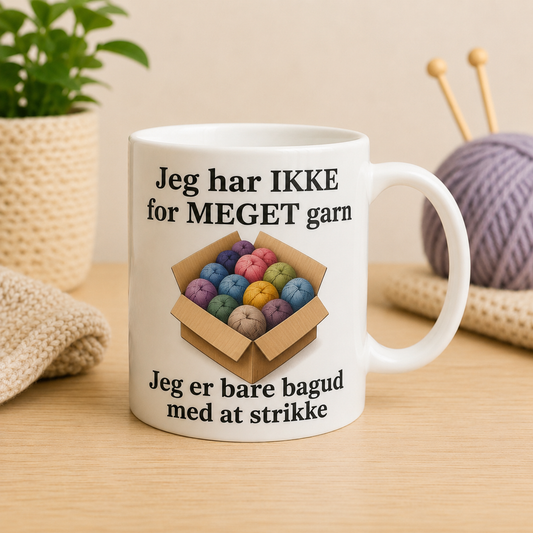 B-DESIGN|JEG HAR IKKE FOR MEGET GARN