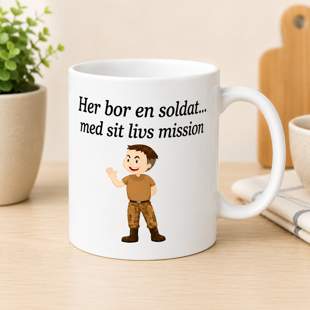 Her bor en Soldat