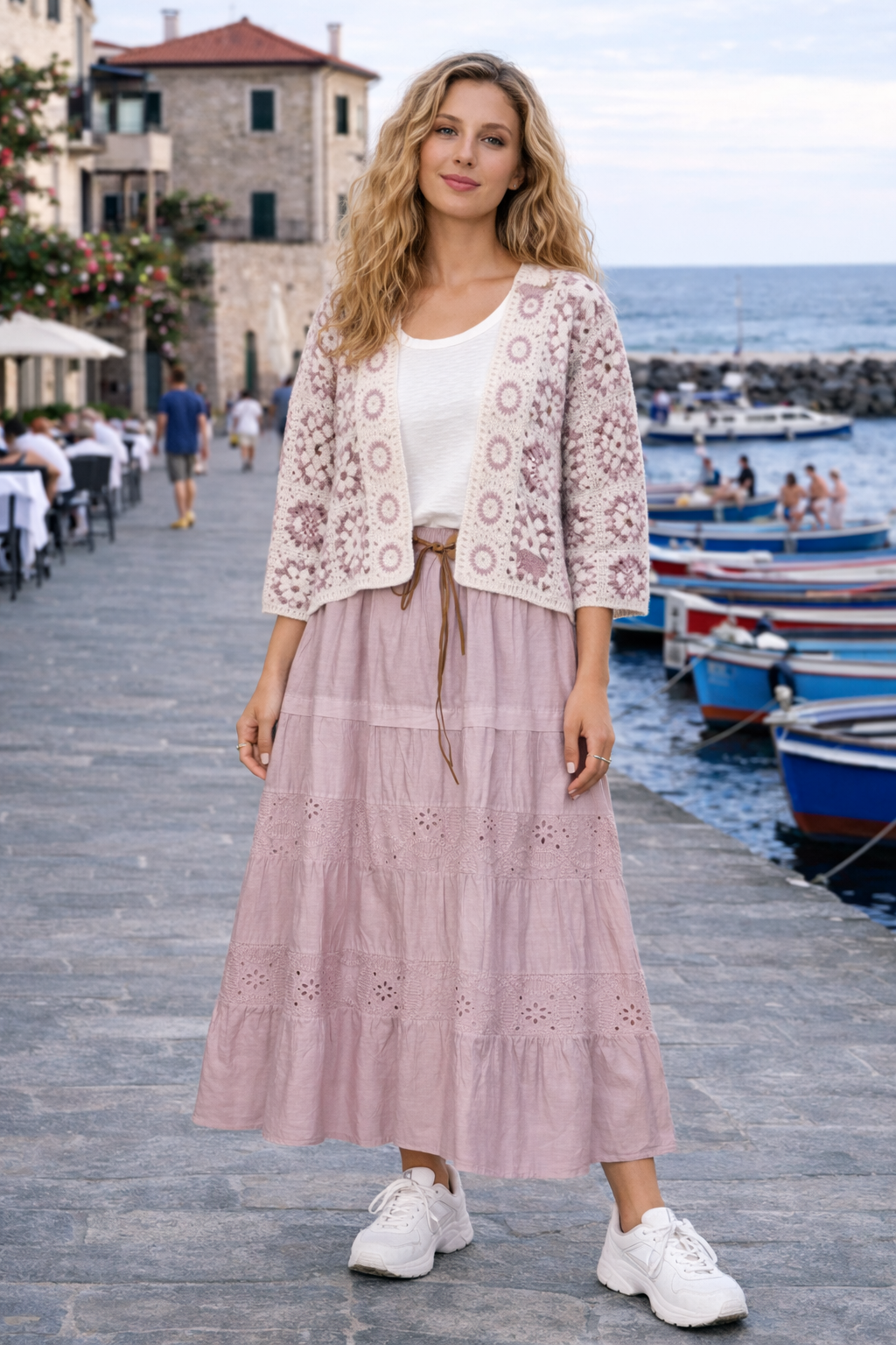 TØJHUSET 70| BELMA CARDIGAN | ROSA