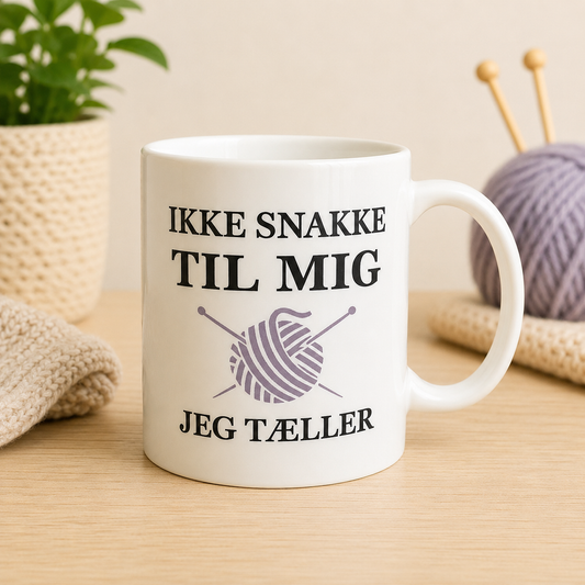 B-DESIGN|IKKE SNAKKE TIL MIG|LILLA