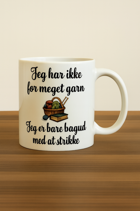 Krus – “Jeg har ikke for meget garn”