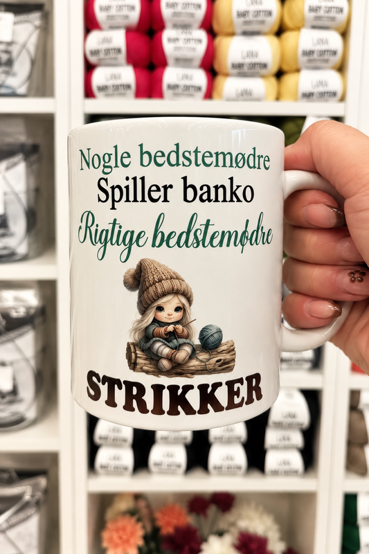 Rigtige bedstemødre strikker