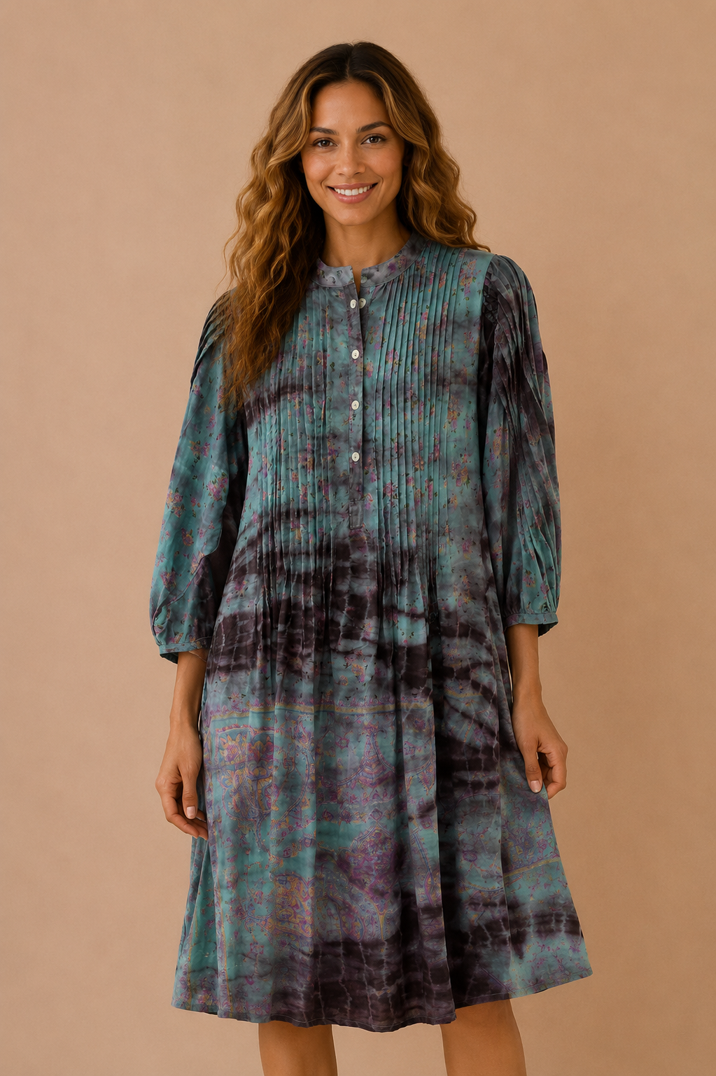 City skjortekjole 19 M/L