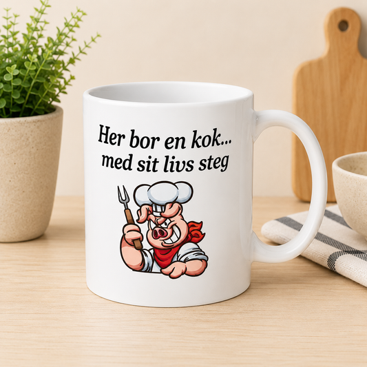 Her bor en Kok