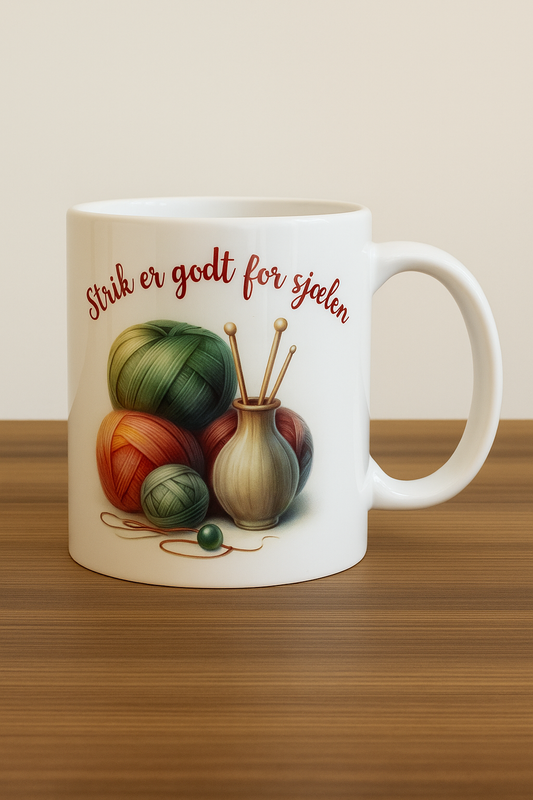 Krus – “Strik er godt for sjælen”
